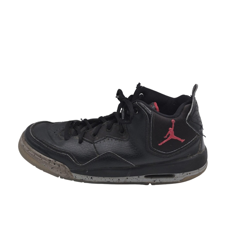 Jordan Shoes Youth Size 5Y Black Red Jumpman Air Basketball AR1002-023‎ Sneakers